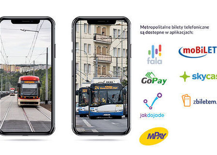 Kasowanie biletów metropolitalnych w aplikacjach telefonicznych